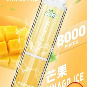 LIMI 8000口 拋棄式發光電子煙 買十送一：圖片 3